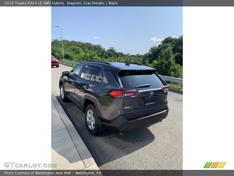 Magnetic Gray Metallic / Black 2019 Toyota RAV4 LE AWD Hybrid