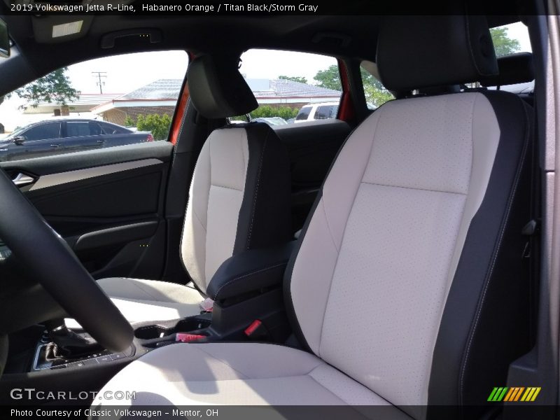 Front Seat of 2019 Jetta R-Line