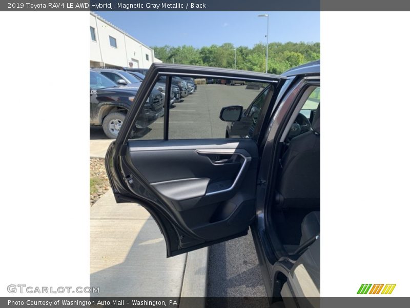 Magnetic Gray Metallic / Black 2019 Toyota RAV4 LE AWD Hybrid
