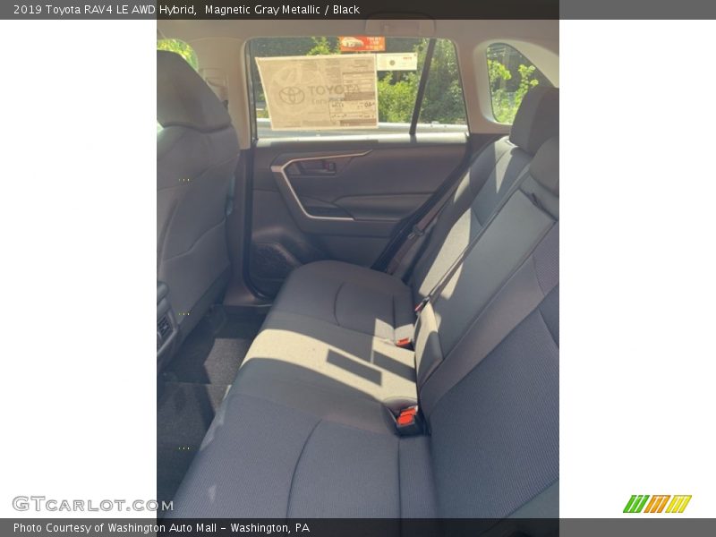 Magnetic Gray Metallic / Black 2019 Toyota RAV4 LE AWD Hybrid