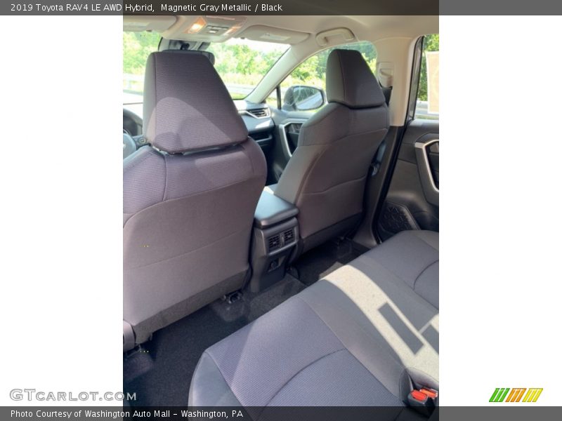 Magnetic Gray Metallic / Black 2019 Toyota RAV4 LE AWD Hybrid