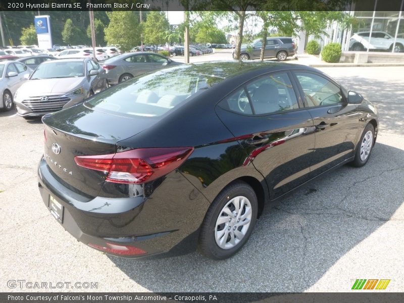 Phantom Black / Gray 2020 Hyundai Elantra SE