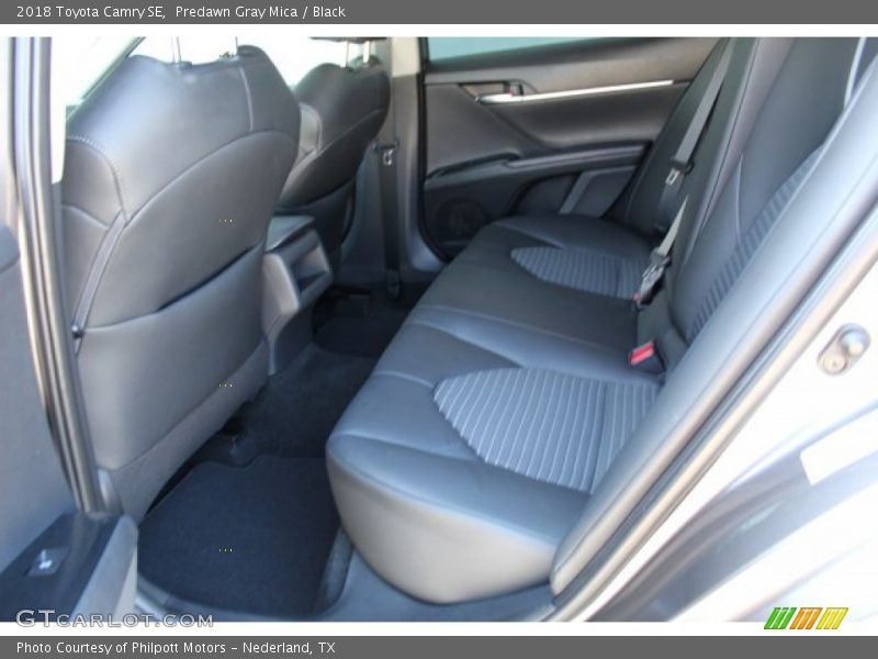 Predawn Gray Mica / Black 2018 Toyota Camry SE