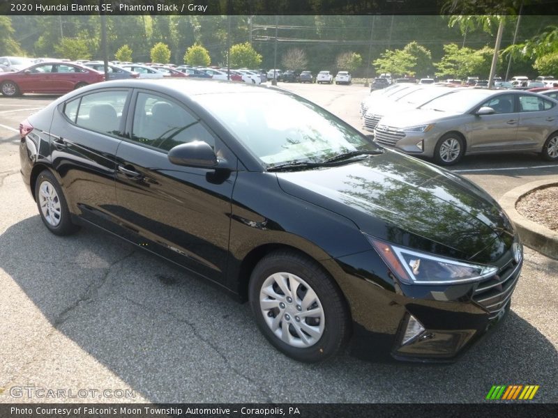 Phantom Black / Gray 2020 Hyundai Elantra SE