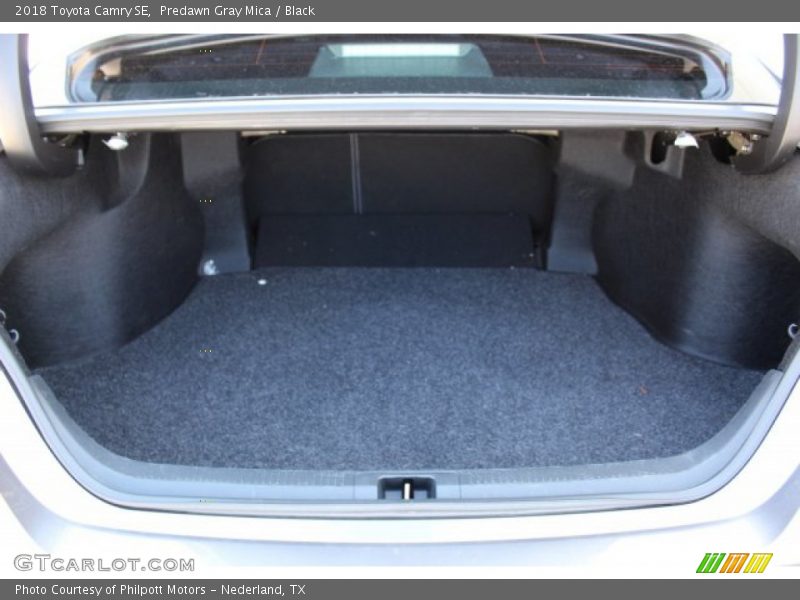 Predawn Gray Mica / Black 2018 Toyota Camry SE