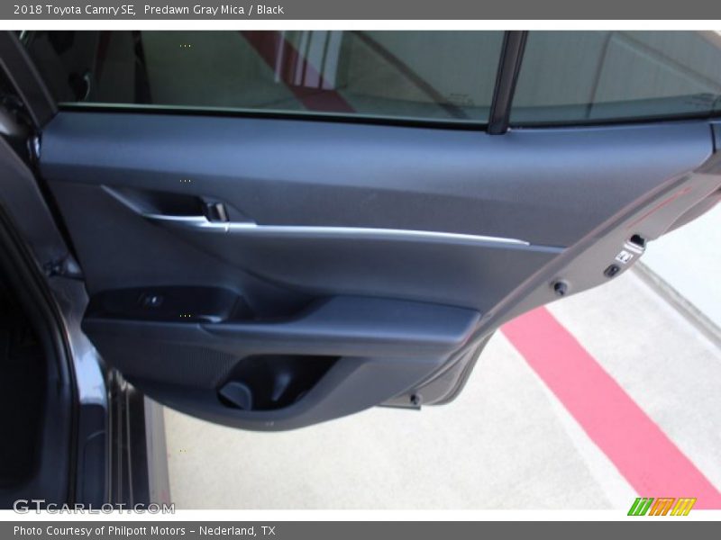 Predawn Gray Mica / Black 2018 Toyota Camry SE
