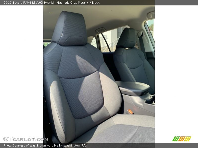 Magnetic Gray Metallic / Black 2019 Toyota RAV4 LE AWD Hybrid