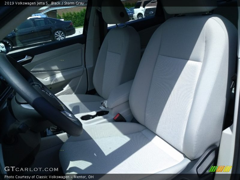 Black / Storm Gray 2019 Volkswagen Jetta S