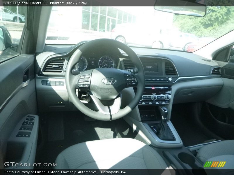 Phantom Black / Gray 2020 Hyundai Elantra SE