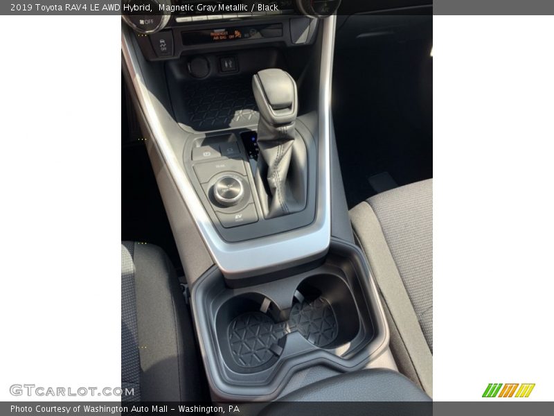 Magnetic Gray Metallic / Black 2019 Toyota RAV4 LE AWD Hybrid
