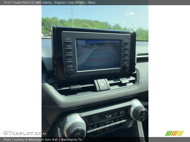 Magnetic Gray Metallic / Black 2019 Toyota RAV4 LE AWD Hybrid