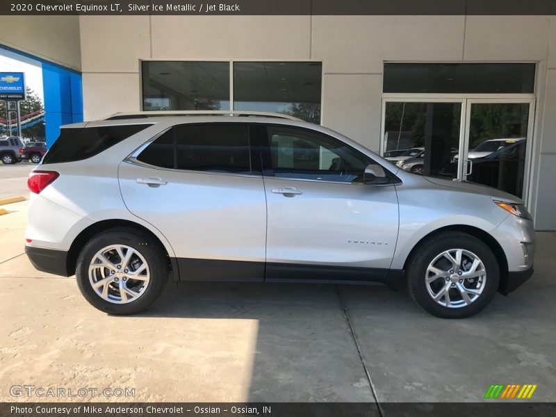 Silver Ice Metallic / Jet Black 2020 Chevrolet Equinox LT