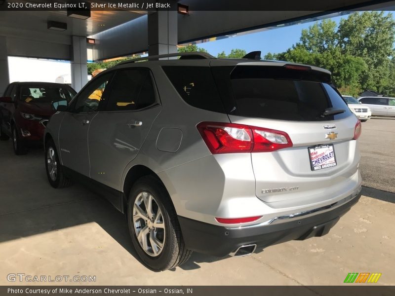 Silver Ice Metallic / Jet Black 2020 Chevrolet Equinox LT