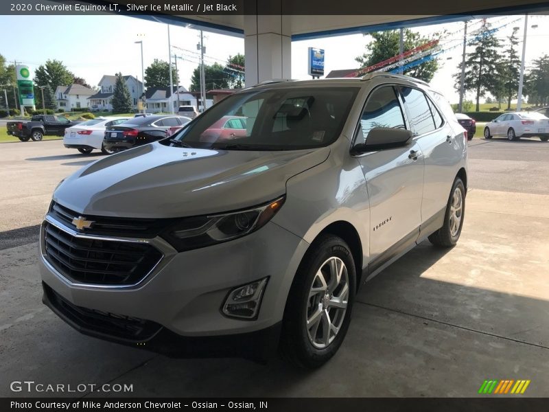 Silver Ice Metallic / Jet Black 2020 Chevrolet Equinox LT