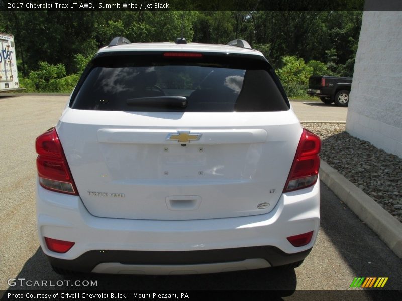 Summit White / Jet Black 2017 Chevrolet Trax LT AWD