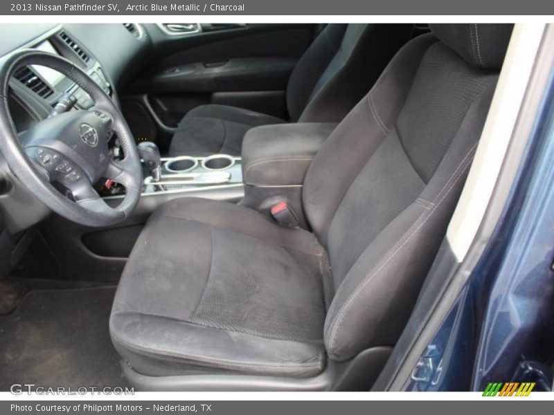 Arctic Blue Metallic / Charcoal 2013 Nissan Pathfinder SV