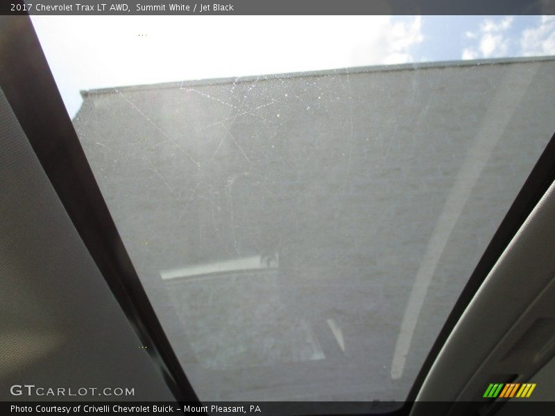 Summit White / Jet Black 2017 Chevrolet Trax LT AWD