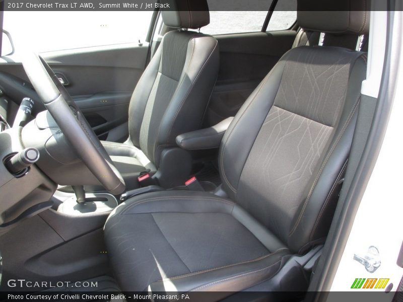 Summit White / Jet Black 2017 Chevrolet Trax LT AWD