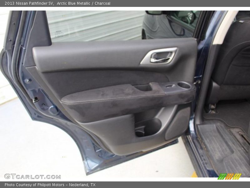 Arctic Blue Metallic / Charcoal 2013 Nissan Pathfinder SV