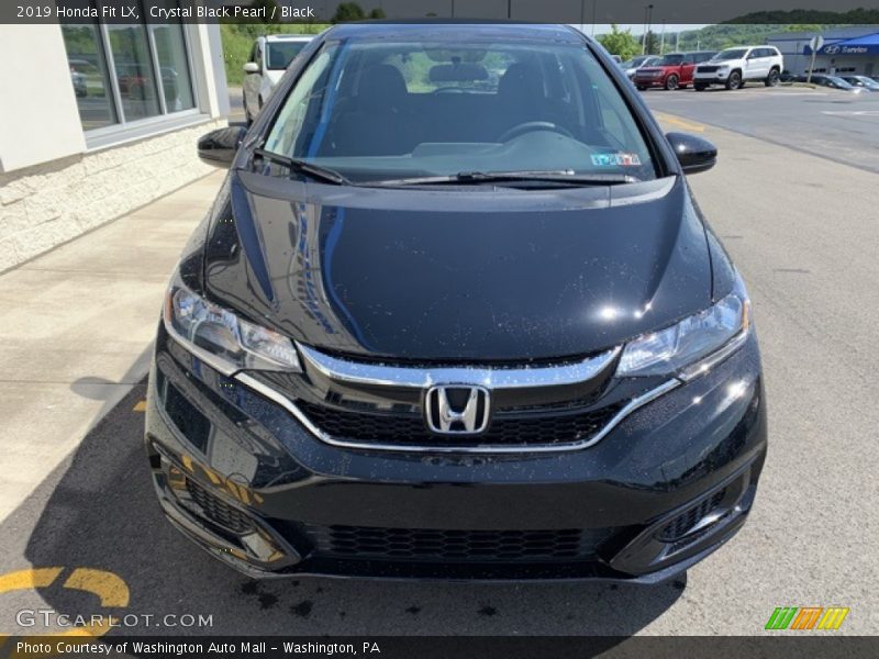 Crystal Black Pearl / Black 2019 Honda Fit LX