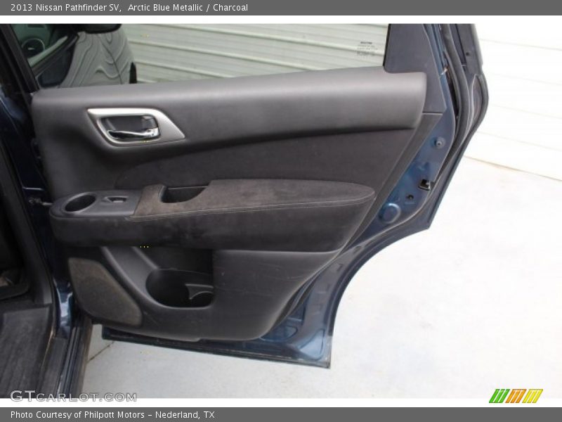 Arctic Blue Metallic / Charcoal 2013 Nissan Pathfinder SV