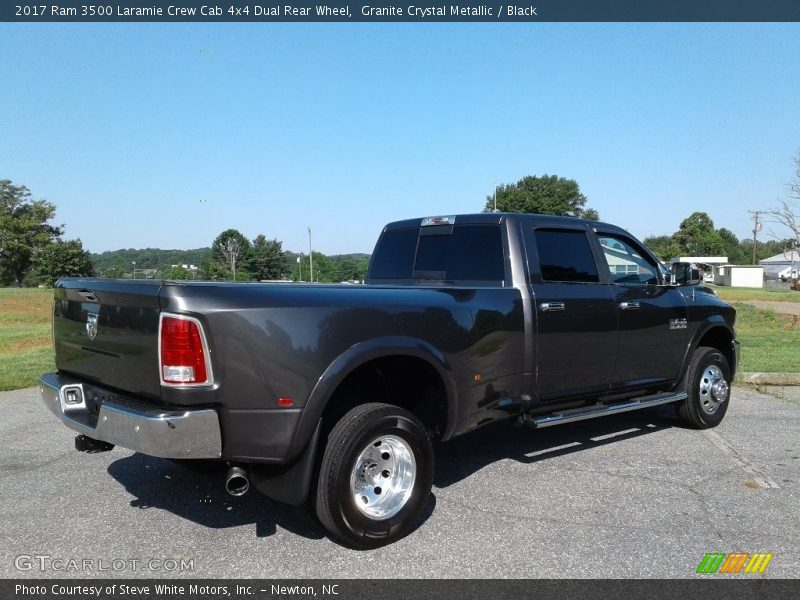 Granite Crystal Metallic / Black 2017 Ram 3500 Laramie Crew Cab 4x4 Dual Rear Wheel