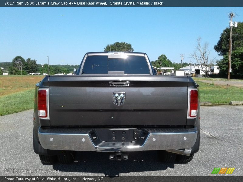 Granite Crystal Metallic / Black 2017 Ram 3500 Laramie Crew Cab 4x4 Dual Rear Wheel
