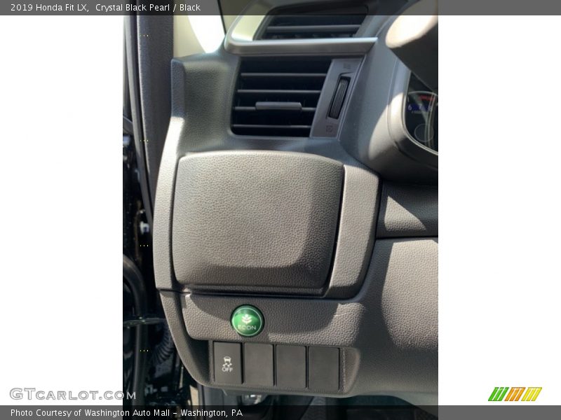 Crystal Black Pearl / Black 2019 Honda Fit LX