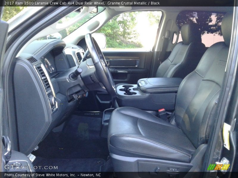 Granite Crystal Metallic / Black 2017 Ram 3500 Laramie Crew Cab 4x4 Dual Rear Wheel