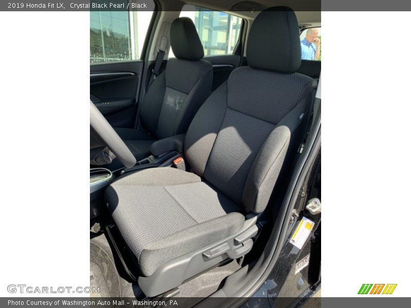 Crystal Black Pearl / Black 2019 Honda Fit LX