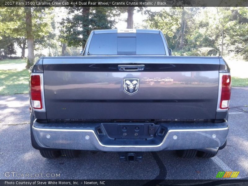 Granite Crystal Metallic / Black 2017 Ram 3500 Laramie Crew Cab 4x4 Dual Rear Wheel