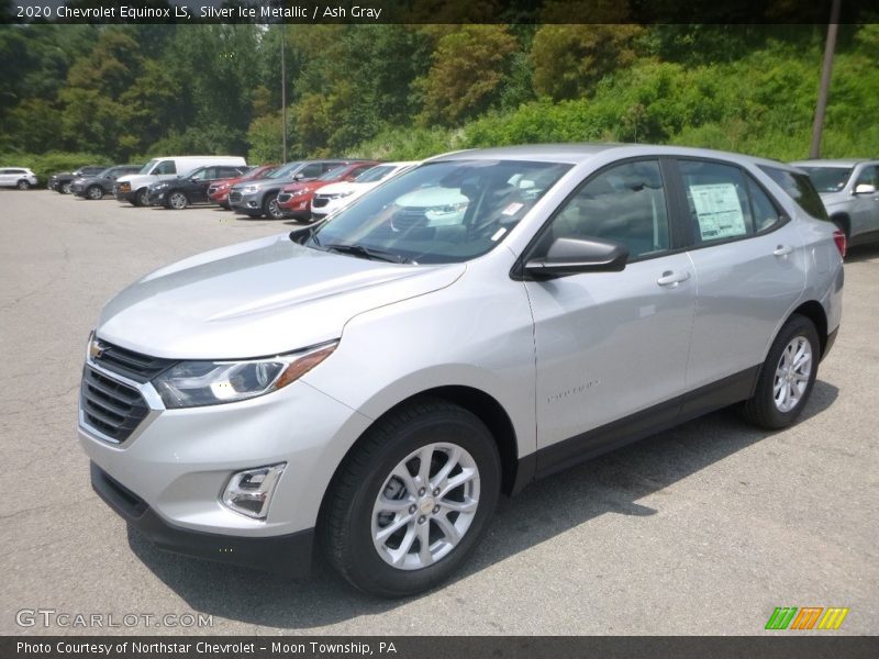 Silver Ice Metallic / Ash Gray 2020 Chevrolet Equinox LS