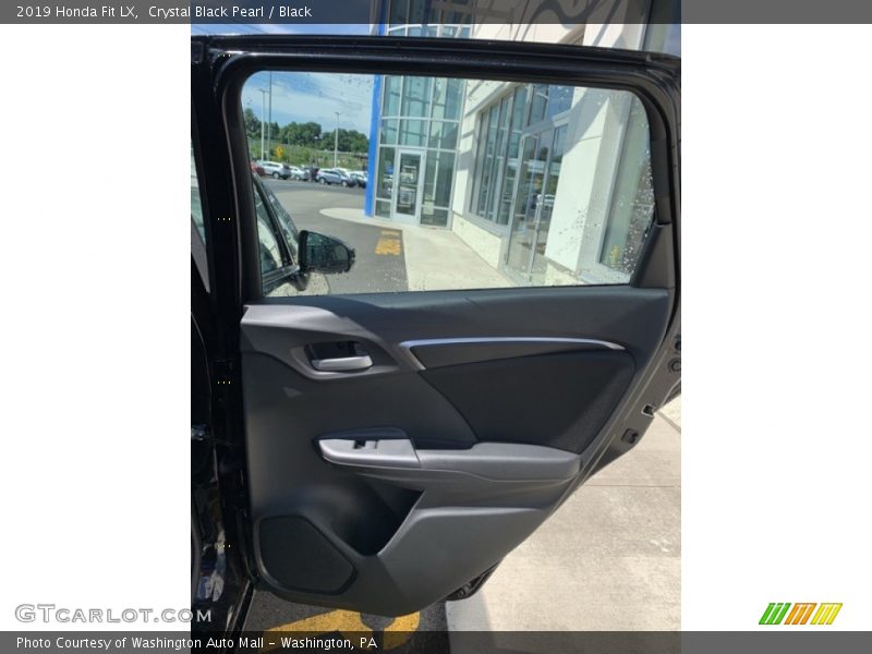 Crystal Black Pearl / Black 2019 Honda Fit LX