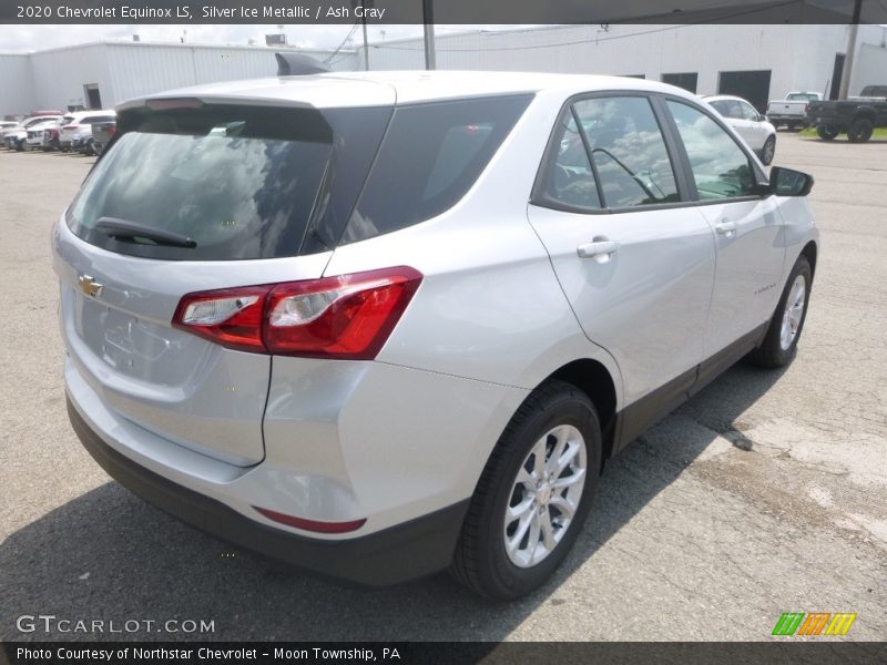 Silver Ice Metallic / Ash Gray 2020 Chevrolet Equinox LS