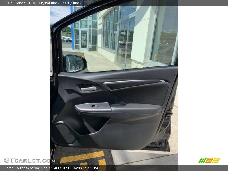 Crystal Black Pearl / Black 2019 Honda Fit LX