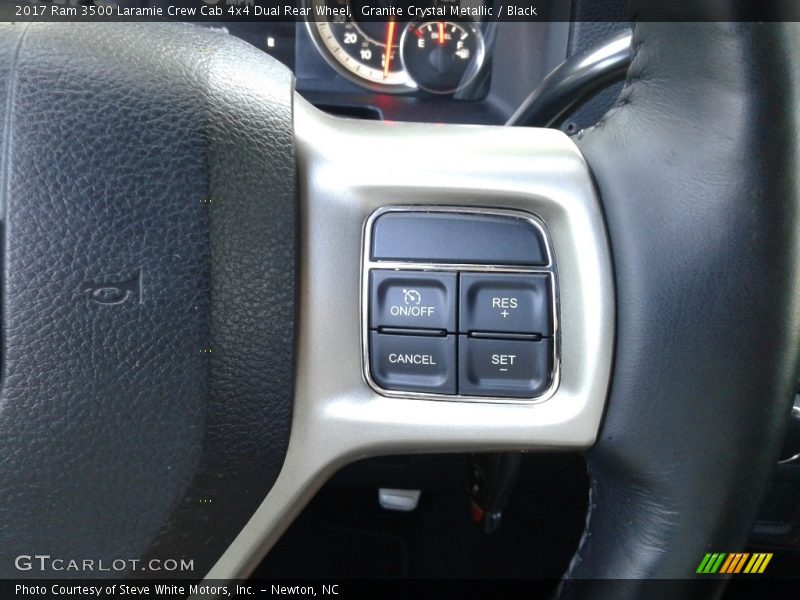 Granite Crystal Metallic / Black 2017 Ram 3500 Laramie Crew Cab 4x4 Dual Rear Wheel