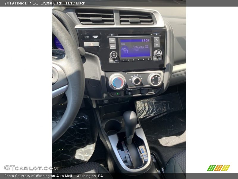 Crystal Black Pearl / Black 2019 Honda Fit LX