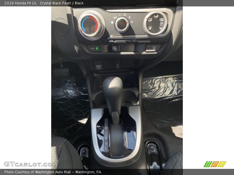 Crystal Black Pearl / Black 2019 Honda Fit LX