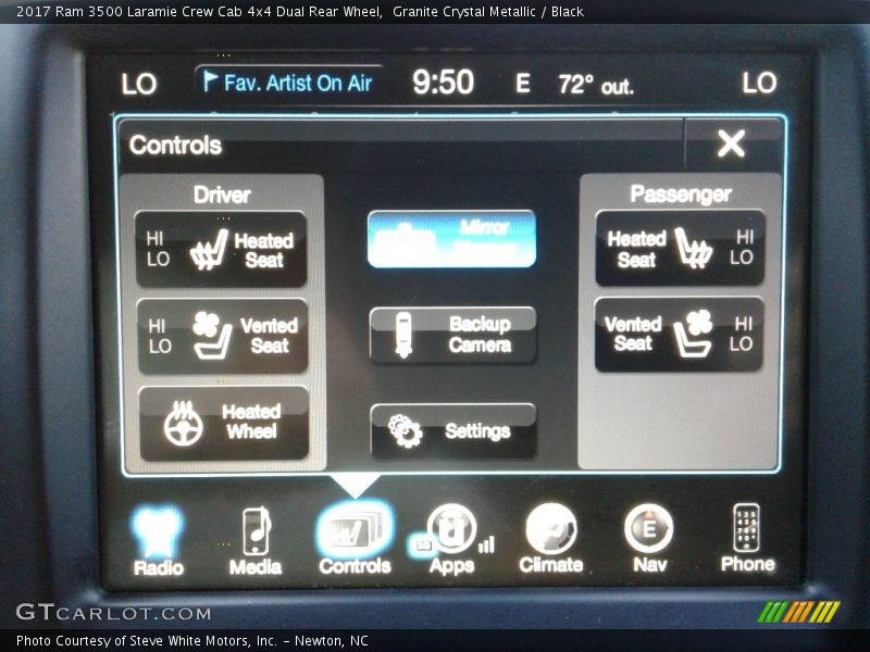 Granite Crystal Metallic / Black 2017 Ram 3500 Laramie Crew Cab 4x4 Dual Rear Wheel