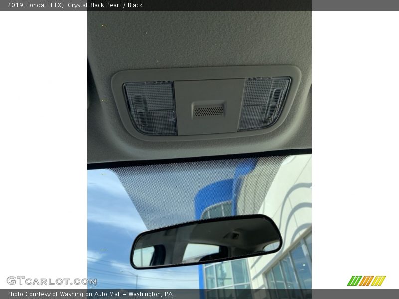 Crystal Black Pearl / Black 2019 Honda Fit LX