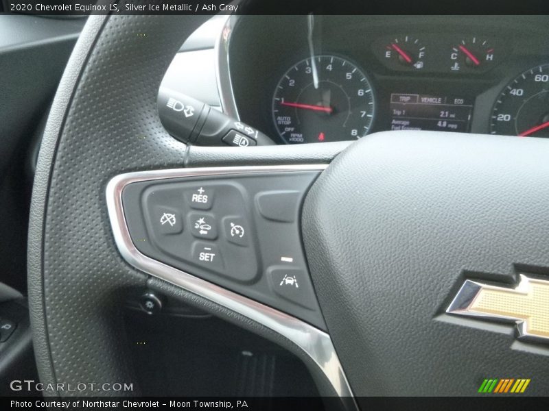 Silver Ice Metallic / Ash Gray 2020 Chevrolet Equinox LS