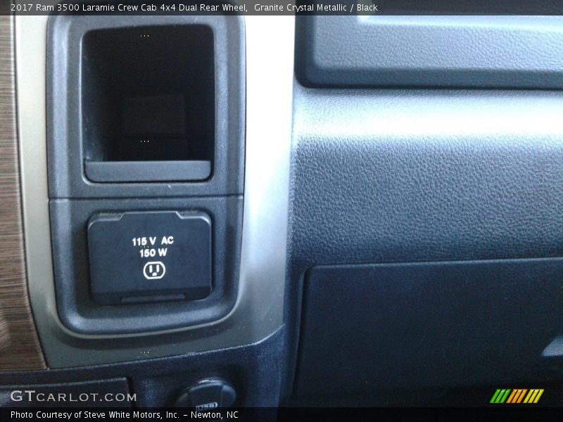 Granite Crystal Metallic / Black 2017 Ram 3500 Laramie Crew Cab 4x4 Dual Rear Wheel