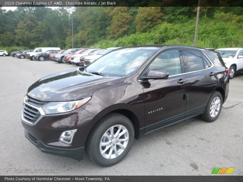 Chocolate Metallic / Jet Black 2020 Chevrolet Equinox LT AWD