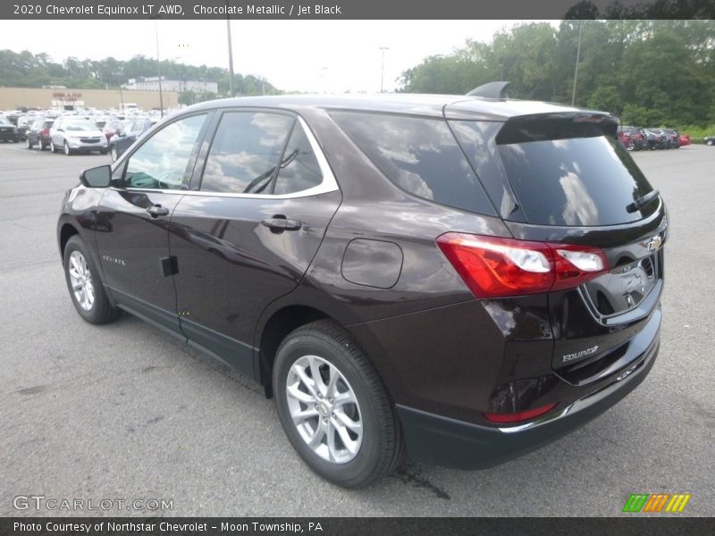 Chocolate Metallic / Jet Black 2020 Chevrolet Equinox LT AWD