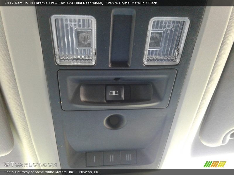 Granite Crystal Metallic / Black 2017 Ram 3500 Laramie Crew Cab 4x4 Dual Rear Wheel