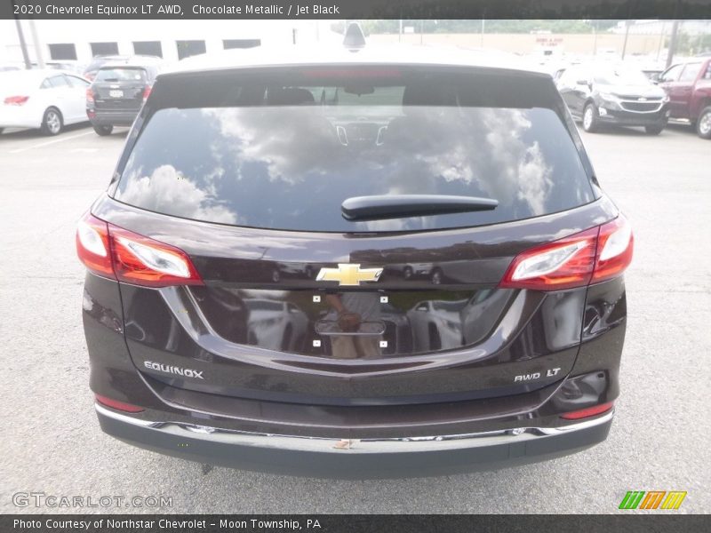 Chocolate Metallic / Jet Black 2020 Chevrolet Equinox LT AWD