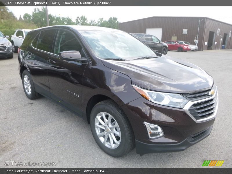 Chocolate Metallic / Jet Black 2020 Chevrolet Equinox LT AWD