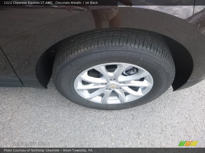 Chocolate Metallic / Jet Black 2020 Chevrolet Equinox LT AWD