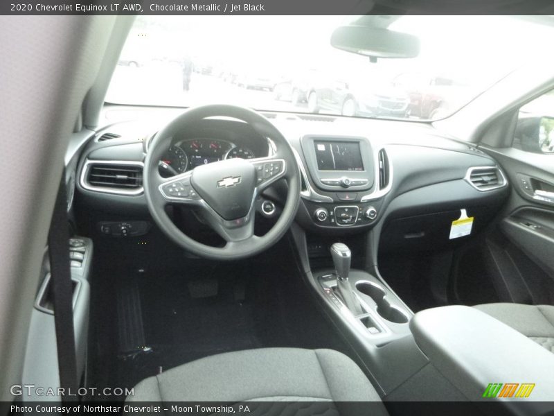 Chocolate Metallic / Jet Black 2020 Chevrolet Equinox LT AWD