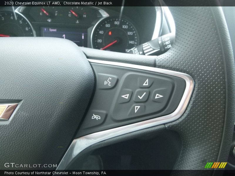 Chocolate Metallic / Jet Black 2020 Chevrolet Equinox LT AWD